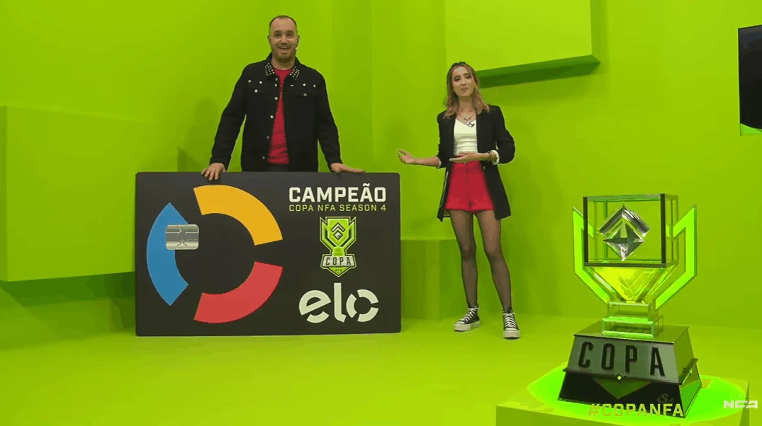 Ação da Elo na premiação da Copa NFA